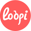 Logo de Loopi, tourisme durable